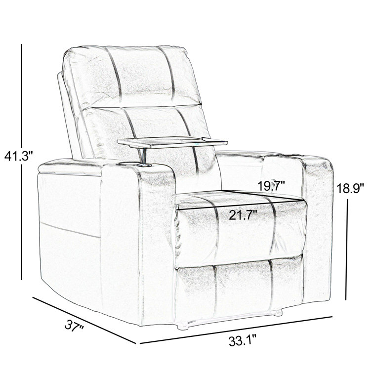 Home meridian power recliner hot sale